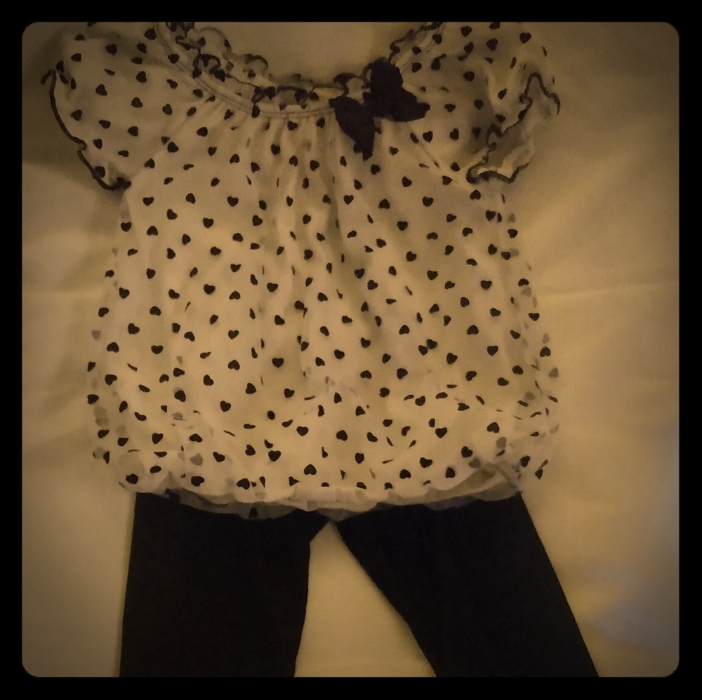 Orange Fizz Size 3T 2piece outfit